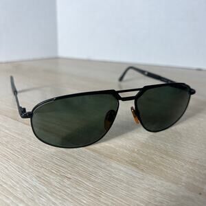 Sergio Tacchini ST1014S T803 Sunglasses FRAMES ONLY Black Metal 59-14-140 READ